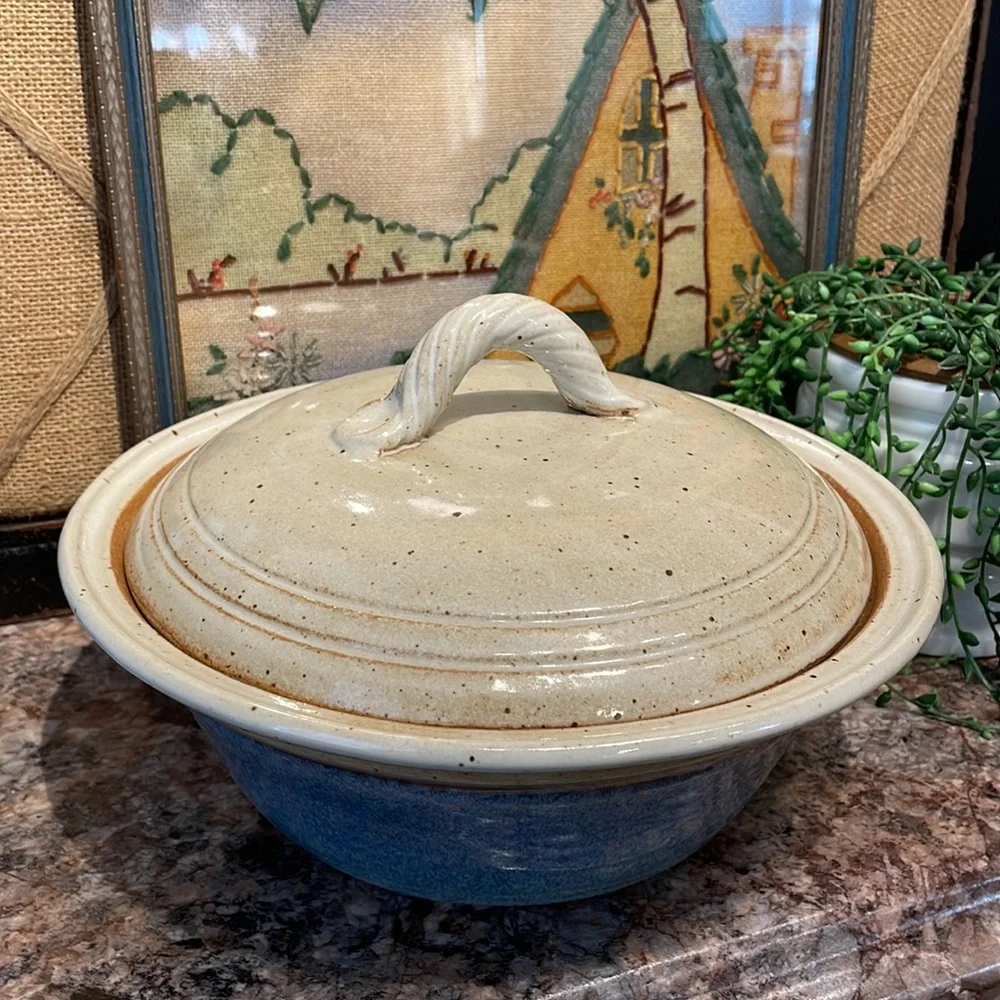 Vintage Neher pottery dish